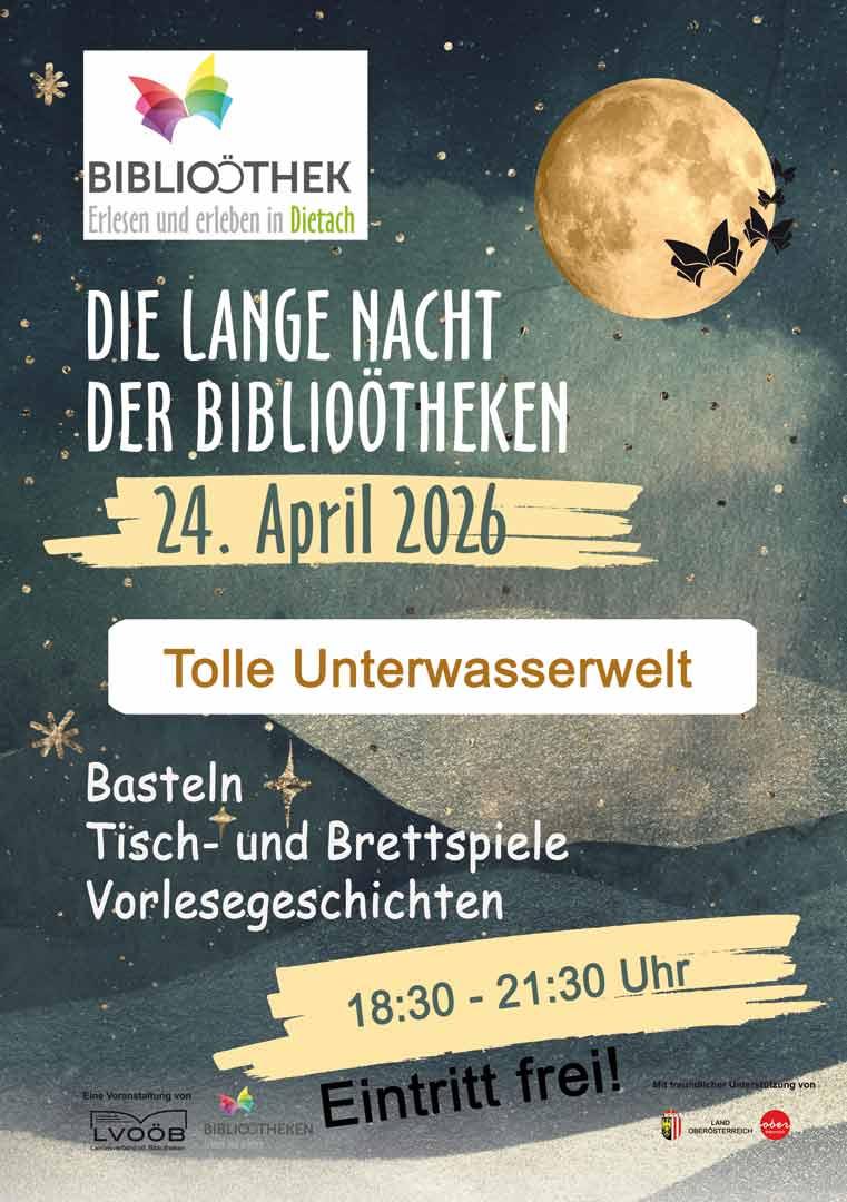 Lange Nacht der Biblioötheken 2026